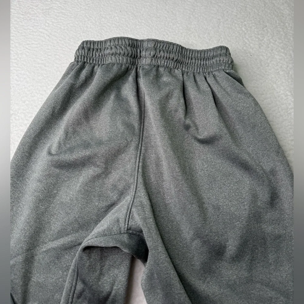 Nike Unisex Kids Grey Fleeced Sweatpants S Casual Loungewear Comfort‎ Activewear